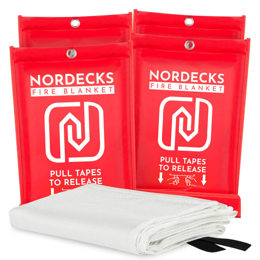 Fire Blanket 4 Pack