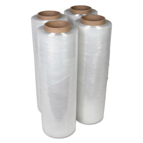 Universal Handwrap Stretch Film, 18" x 1,500 ft, 20 mic (70-Gauge), 4/Carton