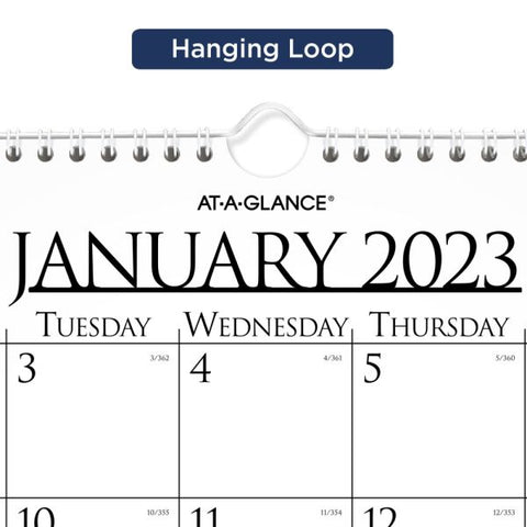 AT-A-GLANCE Business 2023 RY Monthly Wall Calendar, Medium, 15" x 12"