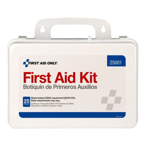 PhysiciansCare by First Aid Only First Aid Kit for Use by Up to 25 People, 113 Pieces, Plastic Case