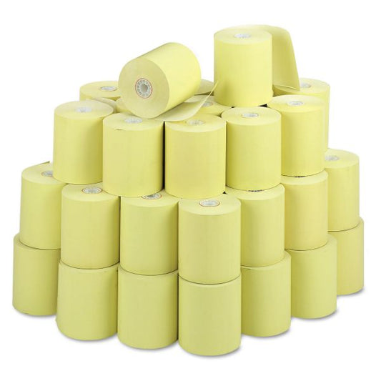 ICONEX Thermal Receipt Paper - Yellow 3 1/8" x 230 ft - 50 / Carton