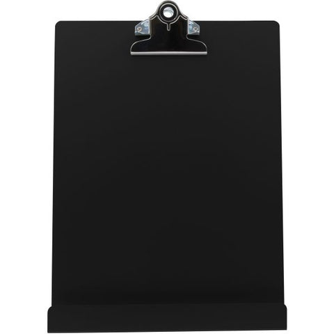 aunders Document/Tablet Holder Stand 12.3" x 9.5" x 5" - Aluminum - 1 Each - Black