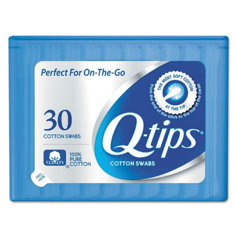 Q-tips Cotton Swabs, 30/Pack, 36 Packs/Carton