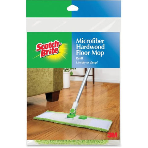 Scotch-Brite Hardwood Floor Mop Refill, Microfiber