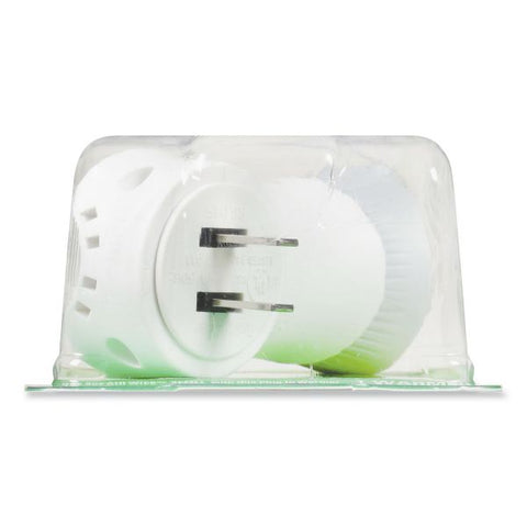 Air Wick Scented Oil Warmer, 1.75" x 2.69" x 3.63", White/Gray, 6/Carton