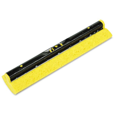 Rubbermaid Commercial Mop Head Refill for Steel Roller, Sponge, 12" Wide, Yellow