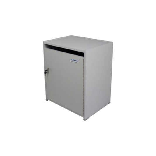 HSM Executive Shred Console Lockable Container - Gray