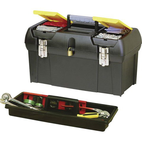 Stanley Series 2000 Toolbox w/Tray, Two Lid Compartments