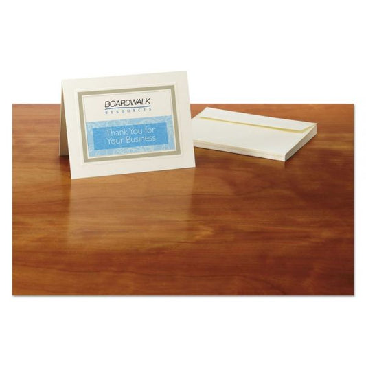 Avery Note Cards with Matching Envelopes, Inkjet, 80 lb, 4.25 x 5.5, Embossed Matte Ivory, 60 Cards, 2 Cards/Sheet, 30 Sheets/Pack