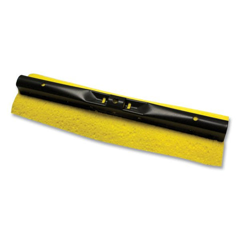 Rubbermaid Commercial Mop Head Refill for Steel Roller, Sponge, 12" Wide, Yellow