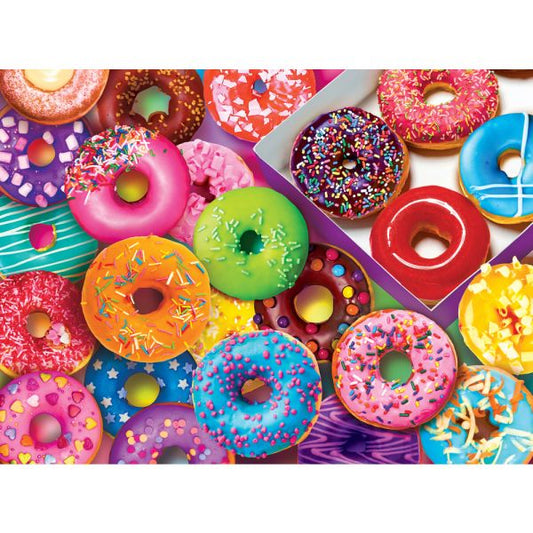 Cra-Z-Art Kodak 1,000 Piece Jigsaw Puzzle, I Love Donuts, 20” x 27”