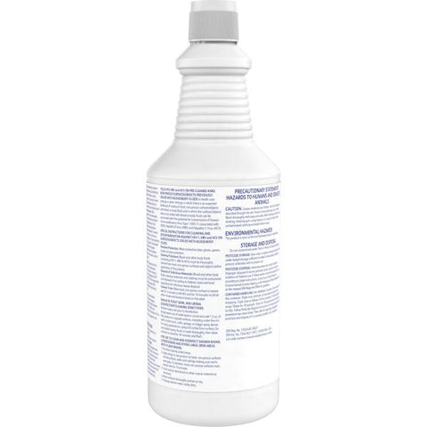 Diversey Crew Neutral Non-Acid Bowl and Bathroom Disinfectant, 32 oz Squeeze Bottle, 12/Carton