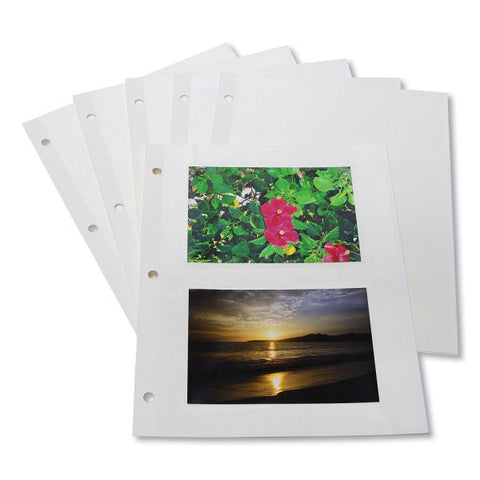 C-Line Redi-Mount Photo-Mounting Sheets, 11 x 9, 50/Box