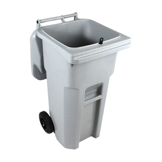 HSM 32 Gallon Shredder Bin Light Gray