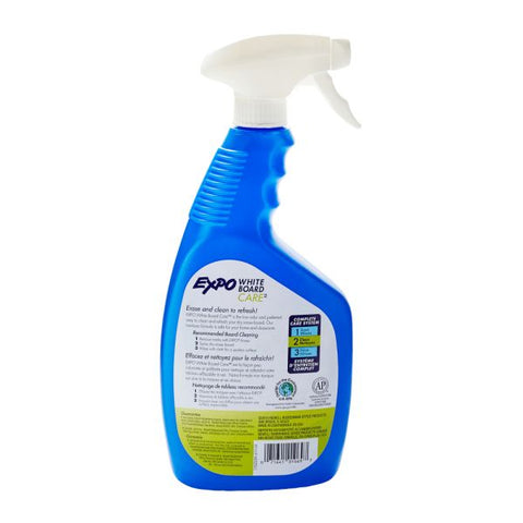 EXPO White Board CARE Dry Erase Surface Cleaner, 22 oz Spray Bottle