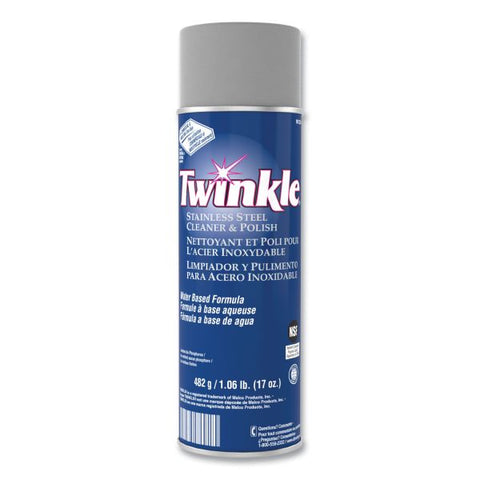 Twinkle Stainless Steel Cleaner and Polish, 17 oz Aerosol Spray