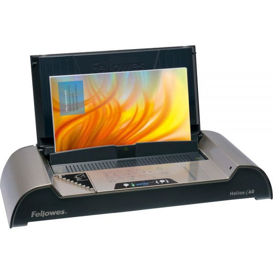 Fellowes Helios 60 Thermal Binding Machine, 600 Sheets, 20.88 x 9.44 x 3.94, Platinum/Graphite