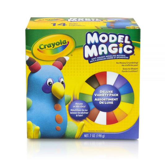 Crayola Model Magic Variety Pack, Assorted Colors, Pack Of 14