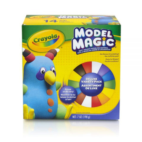 Crayola Model Magic Variety Pack, Assorted Colors, Pack Of 14