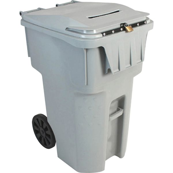 HSM 32 Gallon Shredder Bin Light Gray