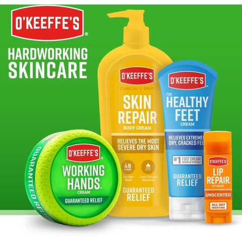 O'Keeffe's Healthy Feet Foot Cream Cream - 3.20 fl oz - For Dry Skin - Cracked/Scaly Skin, Rough Skin - Non-greasy, Moisturising - 1 Each