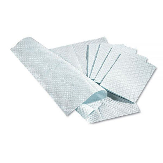 Medline Professional Tissue Towels, 3-Ply, 18 x 13, White, 500/Carton