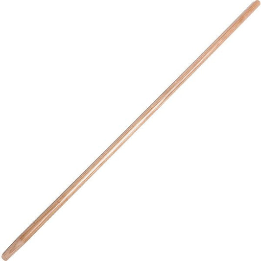 Ettore Floor Squeegee Wooden Pole Handle 54" Length - 1" Diameter - Natural - Wood - 12 / Carton