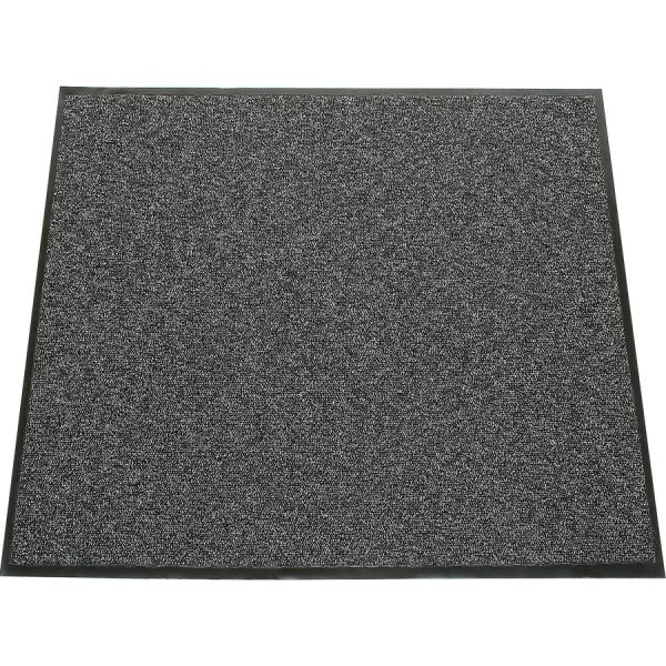 SKILCRAFT 7220-01-582-6246 Entry Outdoor Scraper Floor Mat 36" x 60" - Vinyl - Gray