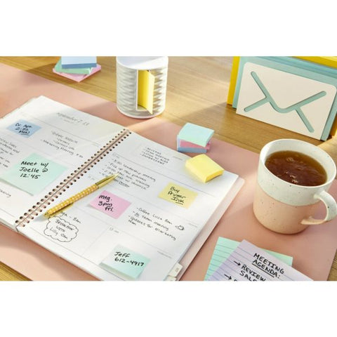 Post-it Notes, 1 3/8 in. x 1 7/8 in", Canary Yellow, Pack Of 24 Pads