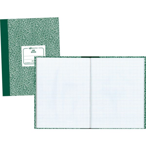 Rediform Lab Composition Notebook 60 Sheet(s) - Quad Ruled - 7.88" x 10.13" - 1 Each - White