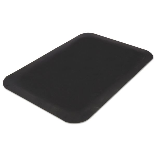 Guardian Pro Top Anti-Fatigue Mat, PVC Foam/Solid PVC, 36 x 60, Black