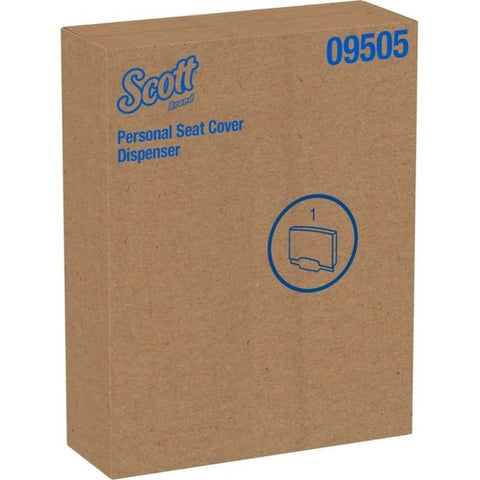 Scott Personal Seat Cover Dispenser, 17.5 x 2.25 x 13.25, White