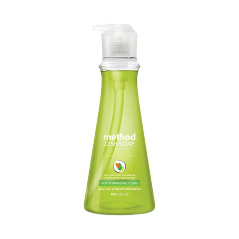 Method Dish Soap, Lime and Sea Salt, 18 oz Pump Bottle