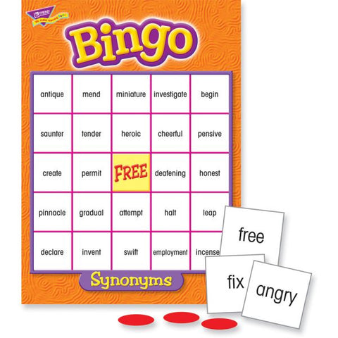 Synonyms Bingo Game