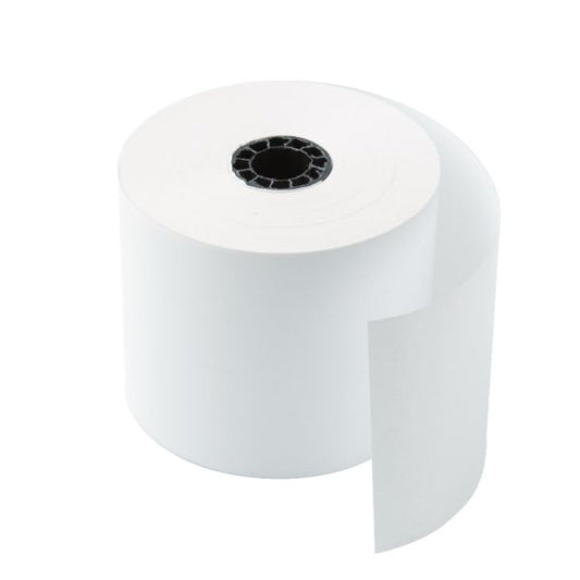 Register Bond Paper Rolls, 1 3/4" x 128', 1-Ply, White, Pack Of 10