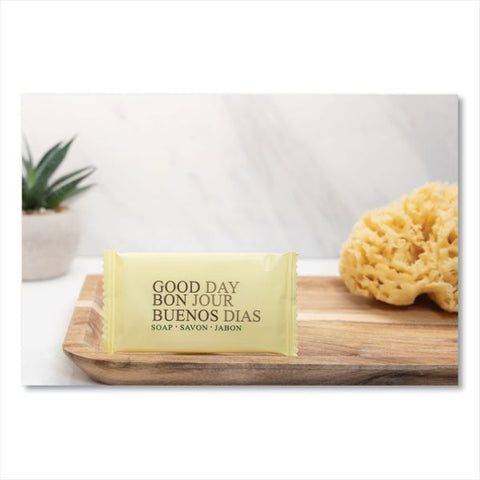 Good Day Amenity Bar Soap, Pleasant Scent, # 3/4 Individually Wrapped Bar, 1,000 /Carton