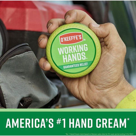 O'Keeffe's Working Hands Hand Cream Cream - 3.40 fl oz - For Dry Skin - Applicable on Hand - Cracked/Scaly Skin - Moisturising - 1 Each