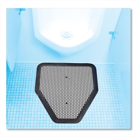 Big D Industries Deo-Gard Disposable Urinal Mat, Charcoal, Mountain Air, 17.5 x 20.5, 6/Carton