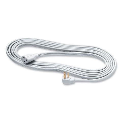 Fellowes Indoor Heavy-Duty Extension Cord, 15 ft, 15 A, Gray