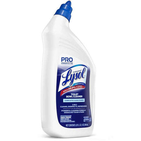 Professional LYSOL Brand Disinfectant Toilet Bowl Cleaner, 32 oz Bottle