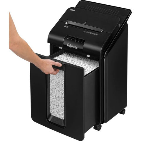 Fellowes AutoMax 100M Auto Feed Micro-Cut Shredder, 100 Auto/10 Manual Sheet Capacity