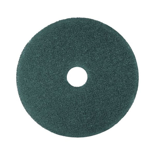 3M Low-Speed High Productivity Floor Pads 5300, 13" Diameter, Blue, 5/Carton