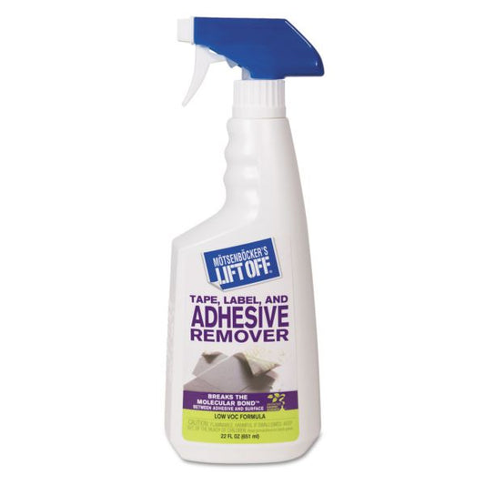 Motsenbocker's Lift-Off Tape, Label and Adhesive Remover, 22oz Trigger Spray