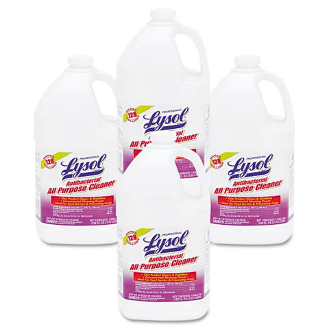 Lysol Antibacterial All-Purpose Cleaner 1 Gallon Size - Liquid - 4/ Carton