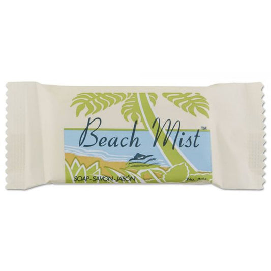 Beach Mist Face and Body Soap, Beach Mist Fragrance, # 3/4 Bar, 1,000/Carton