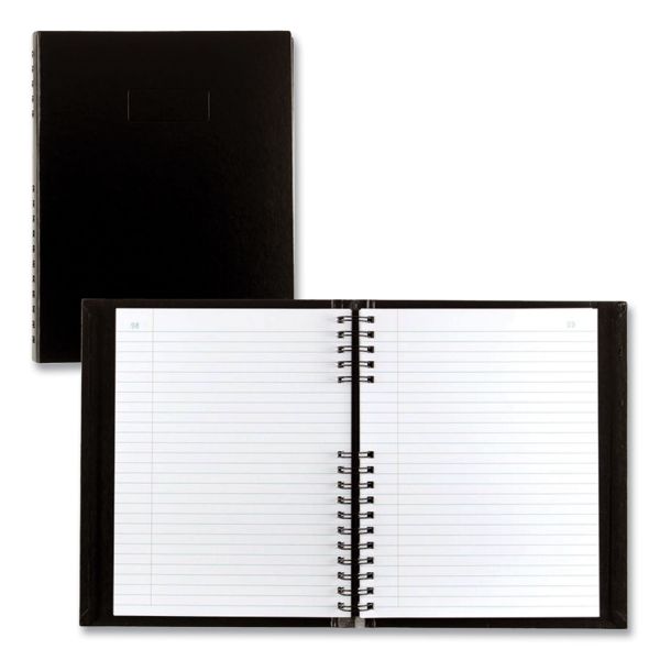 Blueline AccountPro Records Register Book, Black Cover, 9.5 x 6 Sheets, 300 Sheets/Book