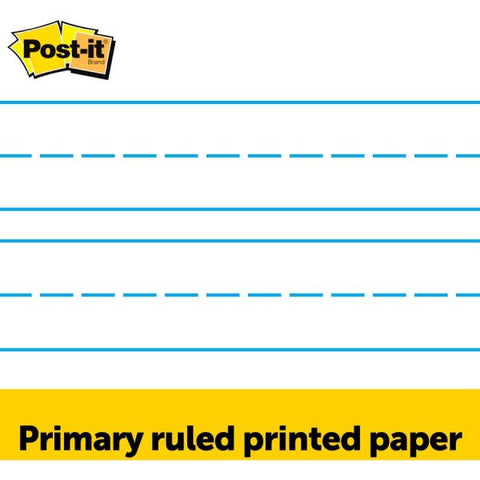 Post-it Easel Pads Self Stick Tabletop Easel Ruled Pad, Command Strips, 20 x 23, White, 20 Shts/Pad