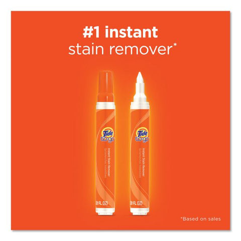 Tide To Go Stain Remover Pen, 0.338 oz Pen, 6/Carton