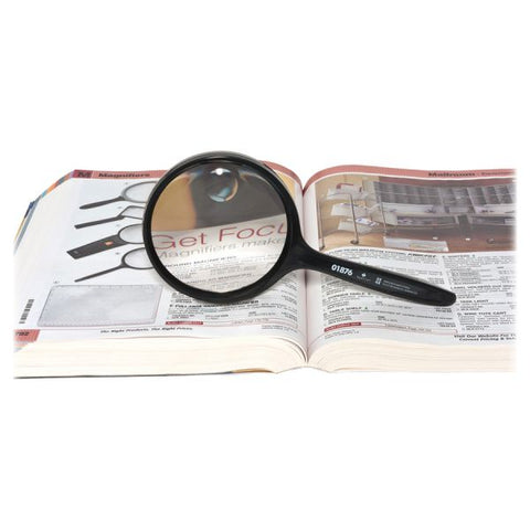 Sparco Handheld Magnifiers 3.50" Diameter - Acrylic