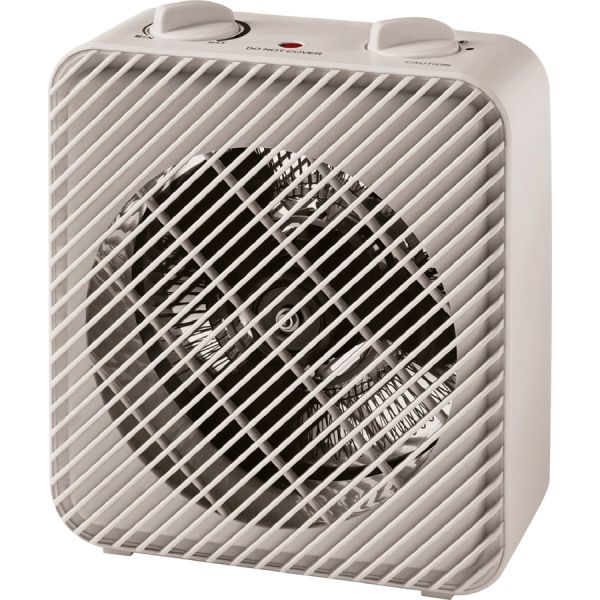 Lorell 3-Setting Heater 3 x Heat Settings - Portable - White